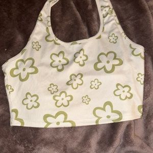 Crop top, no stains, rips or holes.